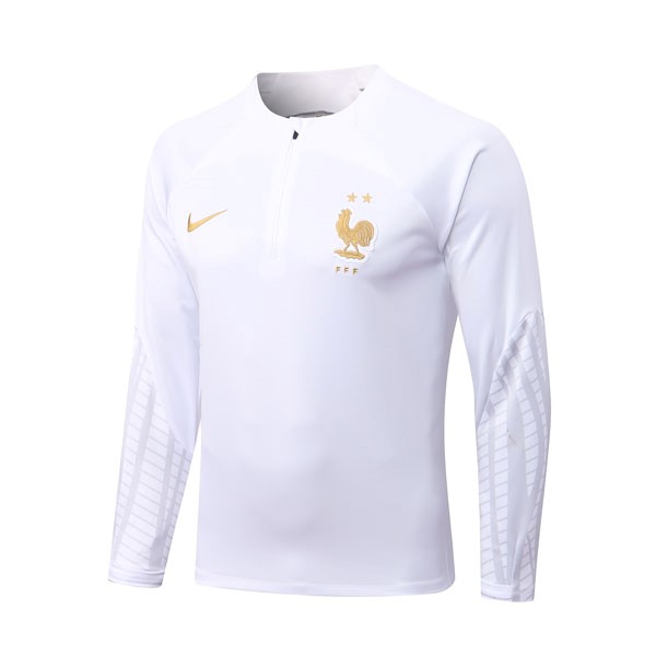 Sudadera De Training France Top 2023 Blanco 2